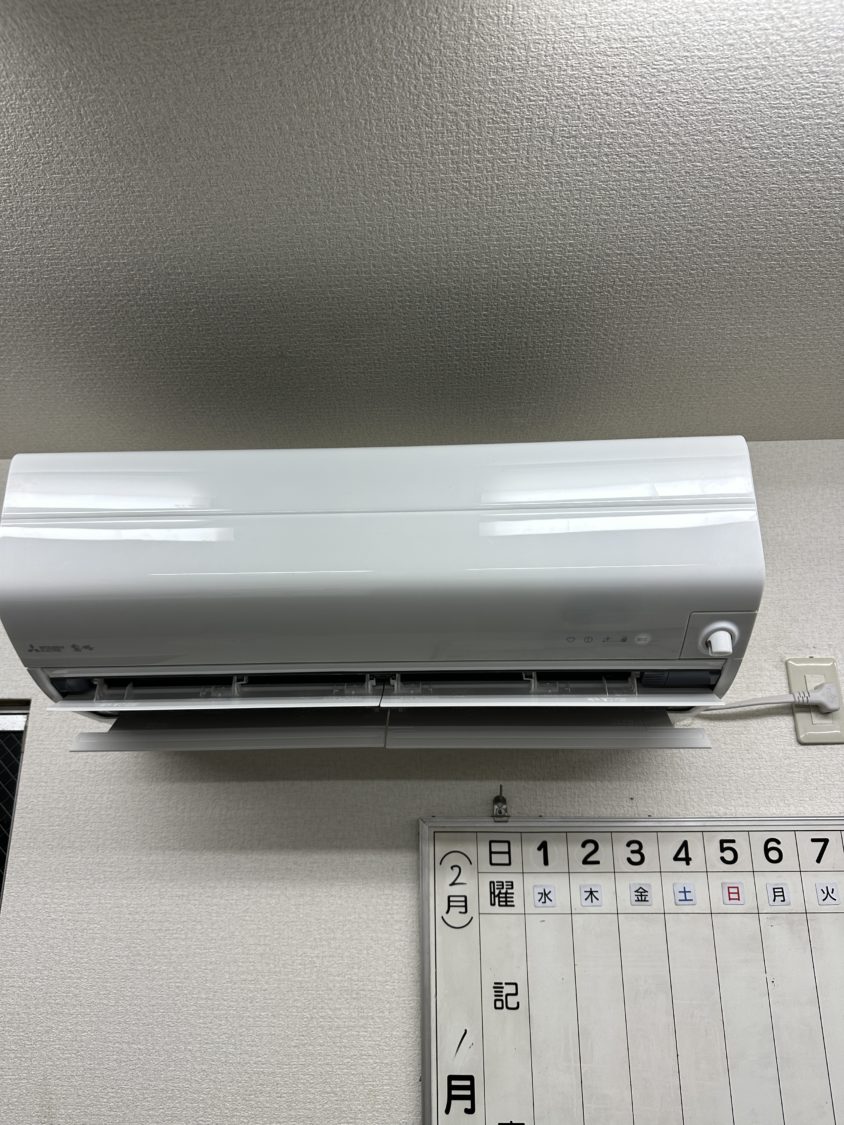 北九州市小倉南区 事務所のエアコン取替